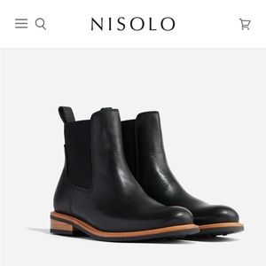 Nisolo Black Carmen Chelsea Boot